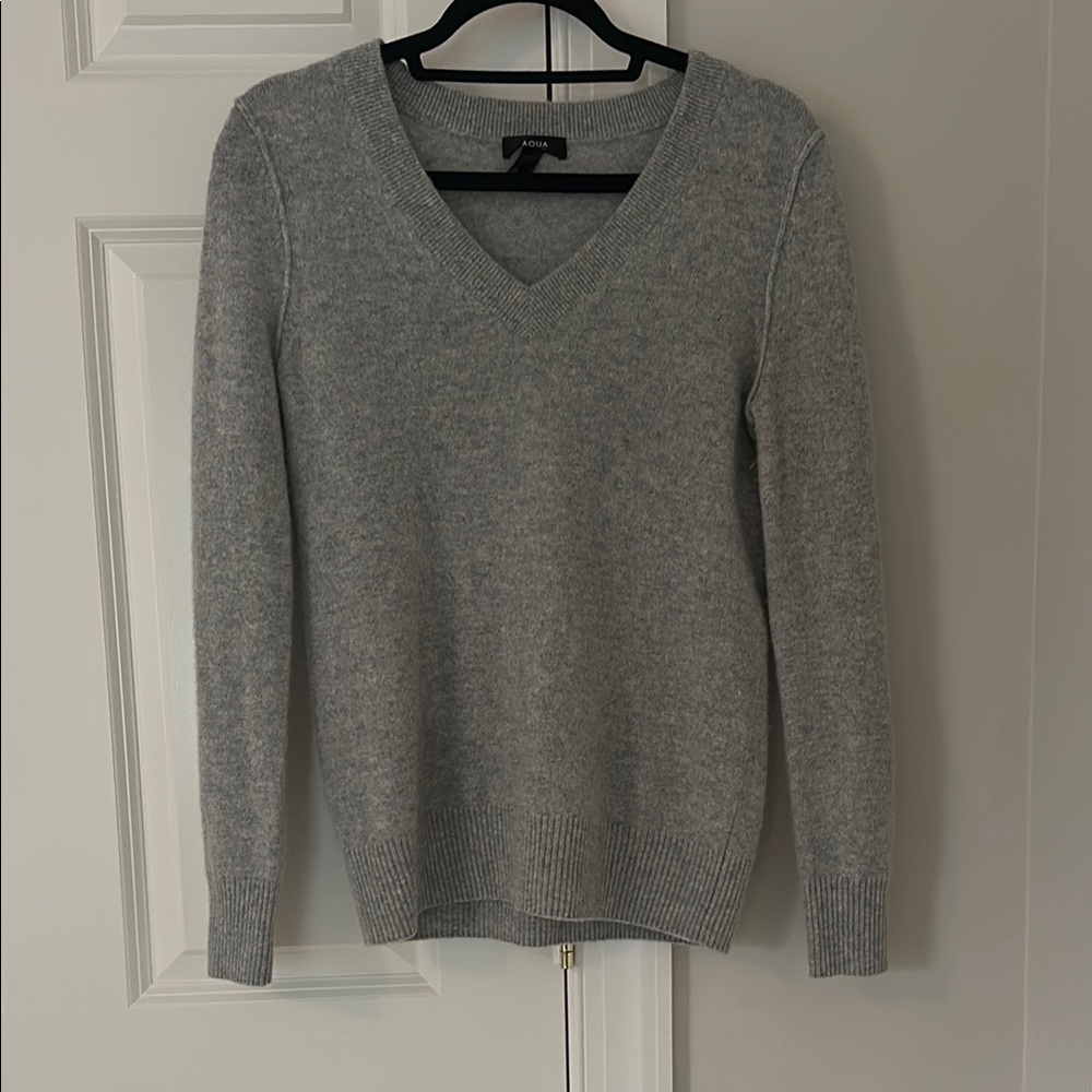 Aqua sweater